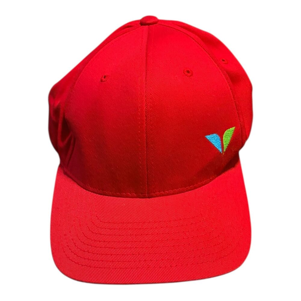 Snowbird Ski Resort Flexfit Baseball Cap L-XL Red Embroidered Logo Stretch Hat